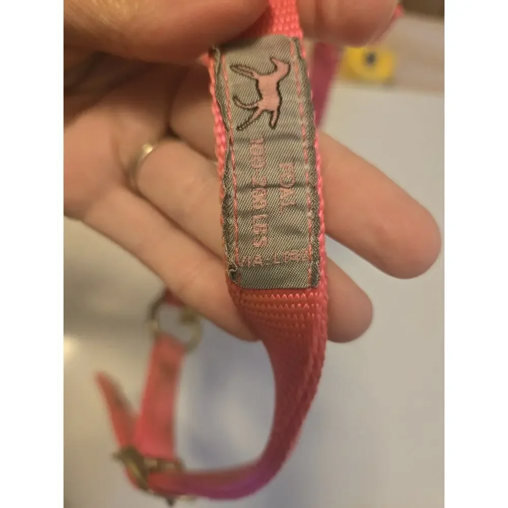 Condition Pre-Owned / Used Description Tough-1 adjustable foal halter in bright